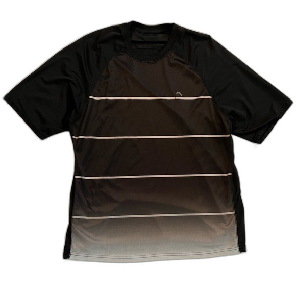 Head Other - Head Short Sleeve Shirt Gray and black